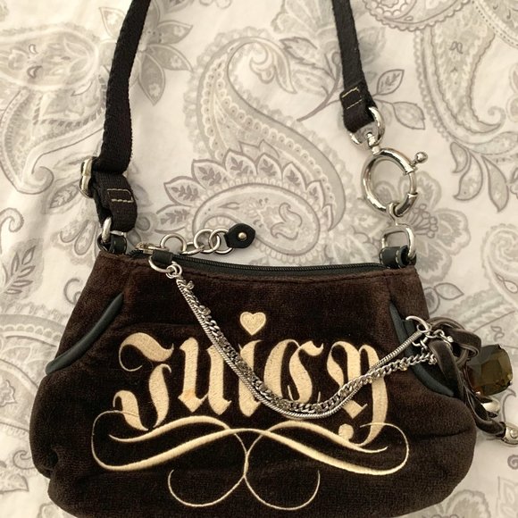 Juicy Couture Handbags - Juicy Couture Y2K  Velour Purse
